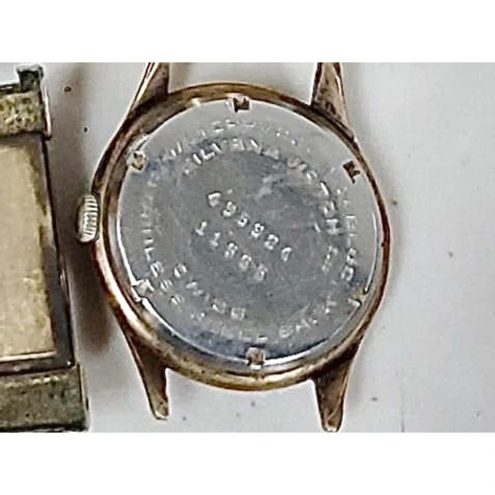 Vintage Silvana Swiss Manual Wind Watch Speidel 10K RGP Band Runs Briefly Repair